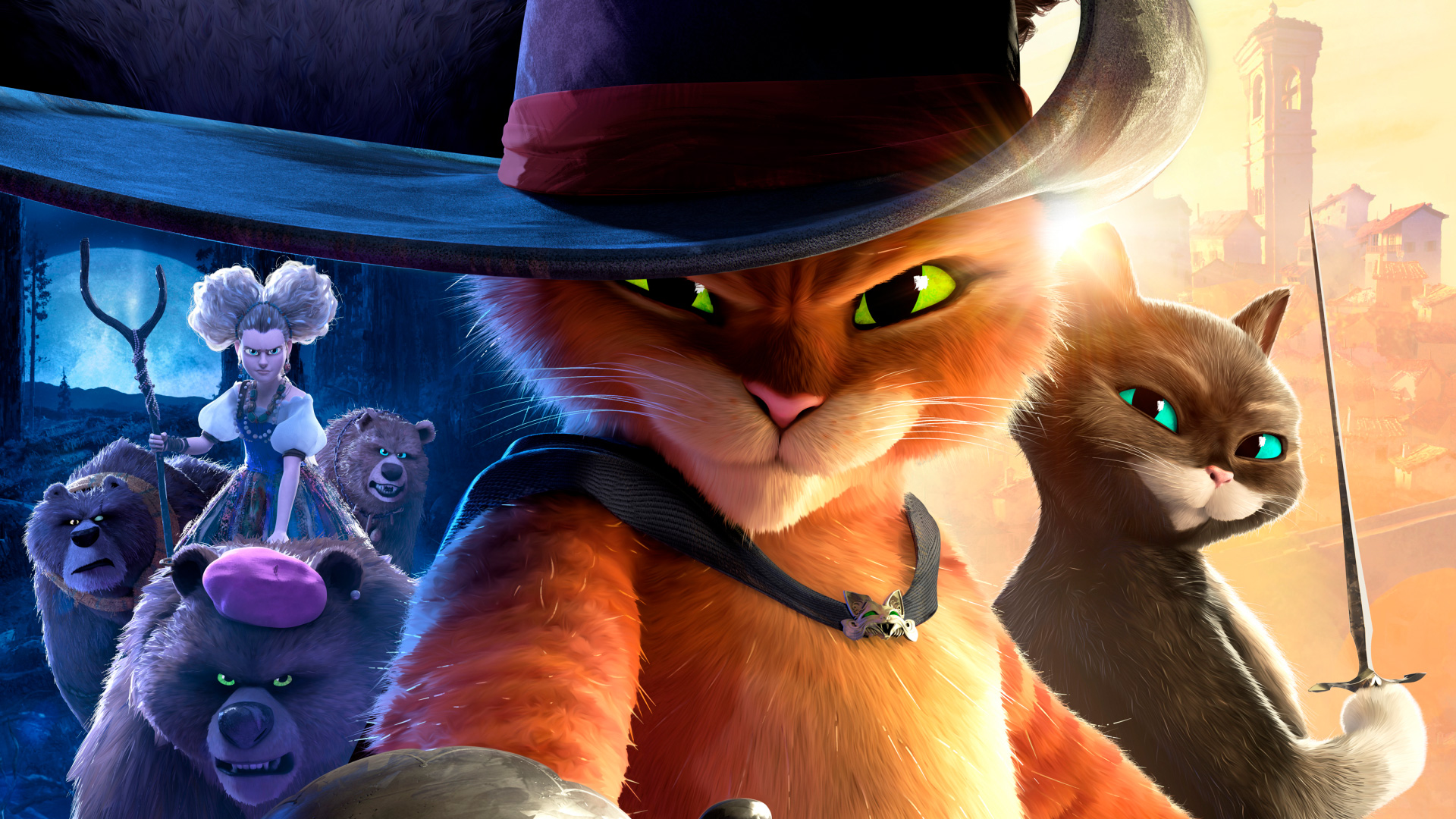 Imagen de la pelicula el gato con botas
